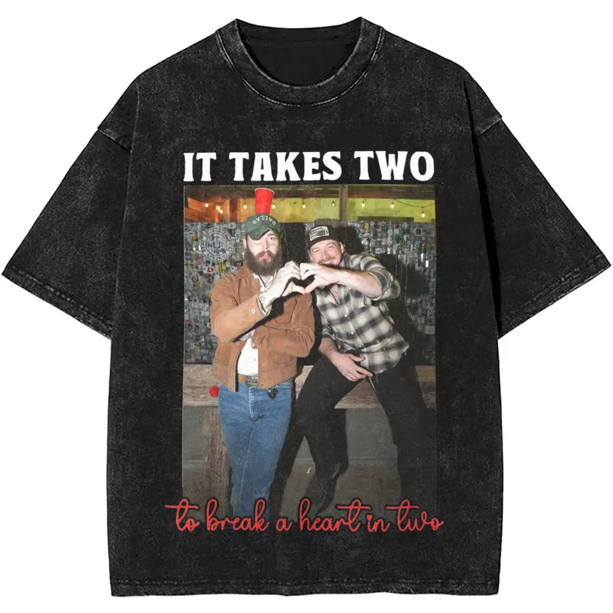 Wallen And Malone Meme Tee I Had Some Help T Shirts 2024 Posty And Morgan It takes Two Outfits New Hip Hop Fashion T-Shirt