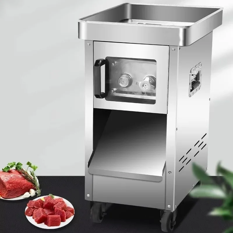 New Style Commercial Automatic Stainless Steel Durable Industrial Meat Slicer Cutting Machine for Chicken Beef Pork