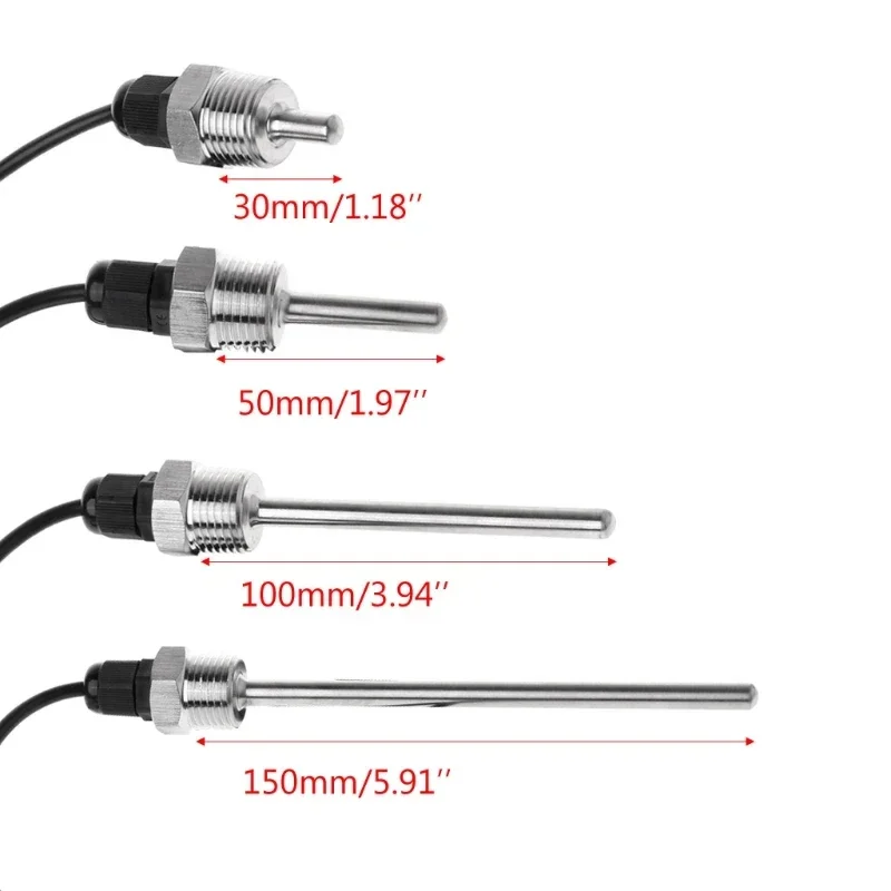 Sensor de temperatura Digital DS18B20 G1/2 \