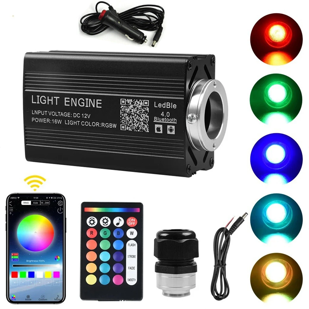 

Звездный свет на крышу автомобиля, свет звездного неба, RGBW, приложение, музыкальный пульт дистанционного управления, звездное небо, потолок, оптоволокно, внутренняя атмосфера, декоративная