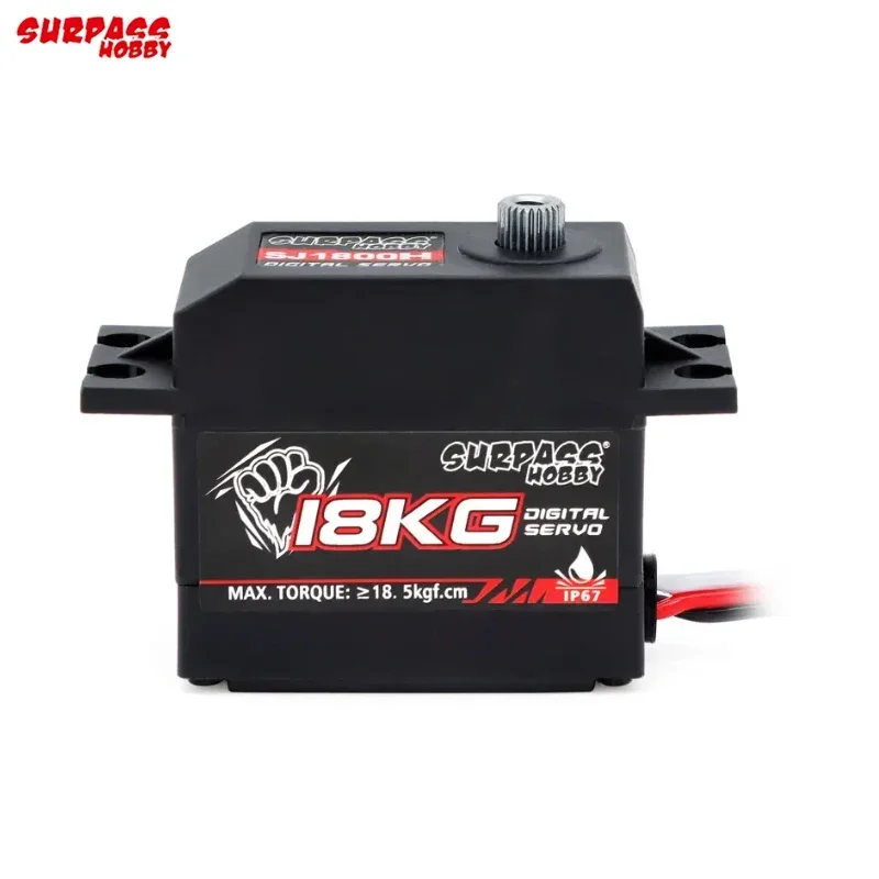 Surpass Hobby 18KG Servo SJ1800H เกียร์โลหะสําหรับ RC CarRobot Drone FIXED-Wing รถเครื่องบิน RC เรือสมาร์ทหุ่นยนต์รุ่น RC