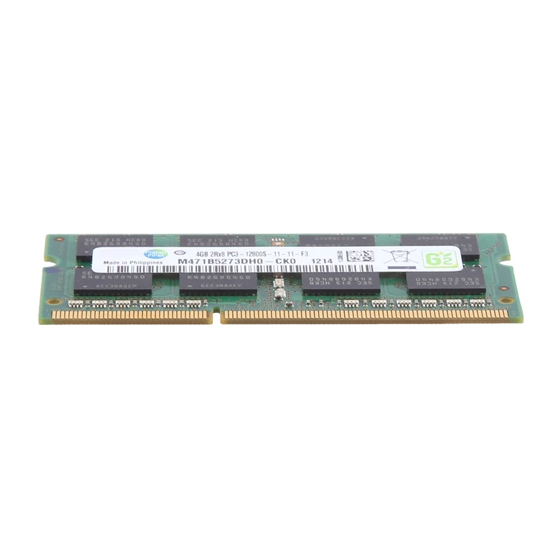 DDR3 4GB Laptop RAM Memory 1600Mhz PC3 12800 2RX8 1.5V 16 IC SODIMM Memory Only For