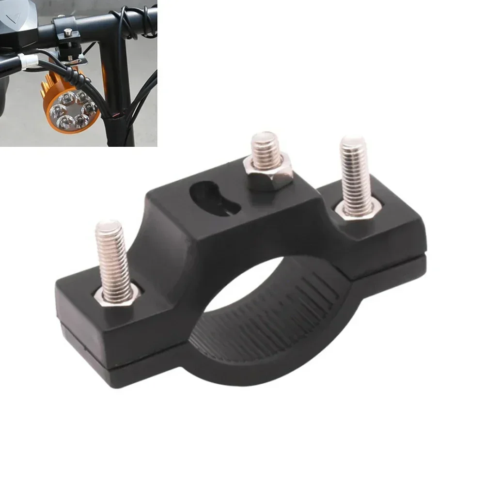 

Motorcycle Clamps Brackets Headlight Tube Clamp Mount Kit Fog Light Mount Support Internal Diameter 20-30mm M4 Screws