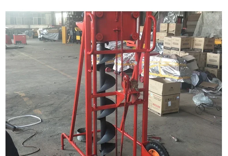 Alat Bor Tanah untuk Menanam Pohon, Mesin Penggali Taman