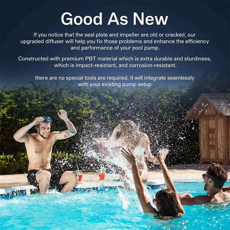 072927 Diffuser Assembly Replacement Part Compatible with Pentair Whisperflo/Intelliflo Inground Swimming Pool and Spa Pumps