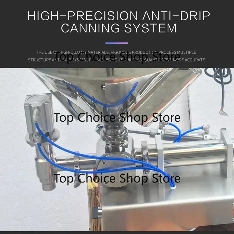 Fully Automatic 100‑1000ml Single‑Head Heated Paste Colloid Filling Machine