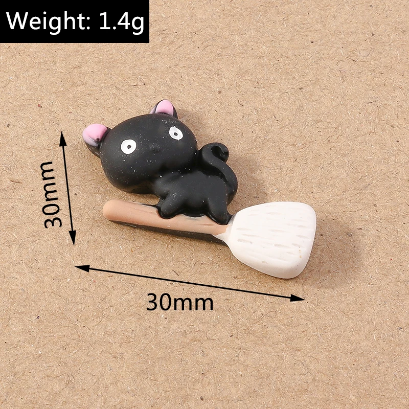 10 teile/los mischen niedlichen Halloween Tier flachen Rücken Harz Cabochons Scrap booking DIY handgemachten Schmuck Handwerk Dekoration Zubehör – Detail 3