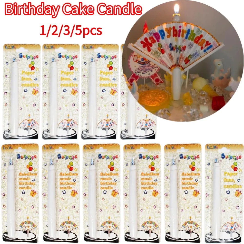 Kreative Überraschung Fan Geburtstag Kerze Geburtstag Party Kerze Dekoration Lustige Kuchen Cupcake Topper Party Dekoration Lieferungen DIY