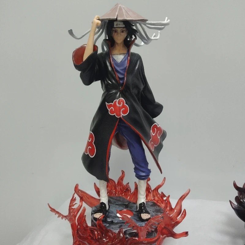 

25cm Anime Naruto Figure Statue Standing posture Door God Itachi Uchiha GK Model Action Doll Toy Collect Birthday Christmas Gift