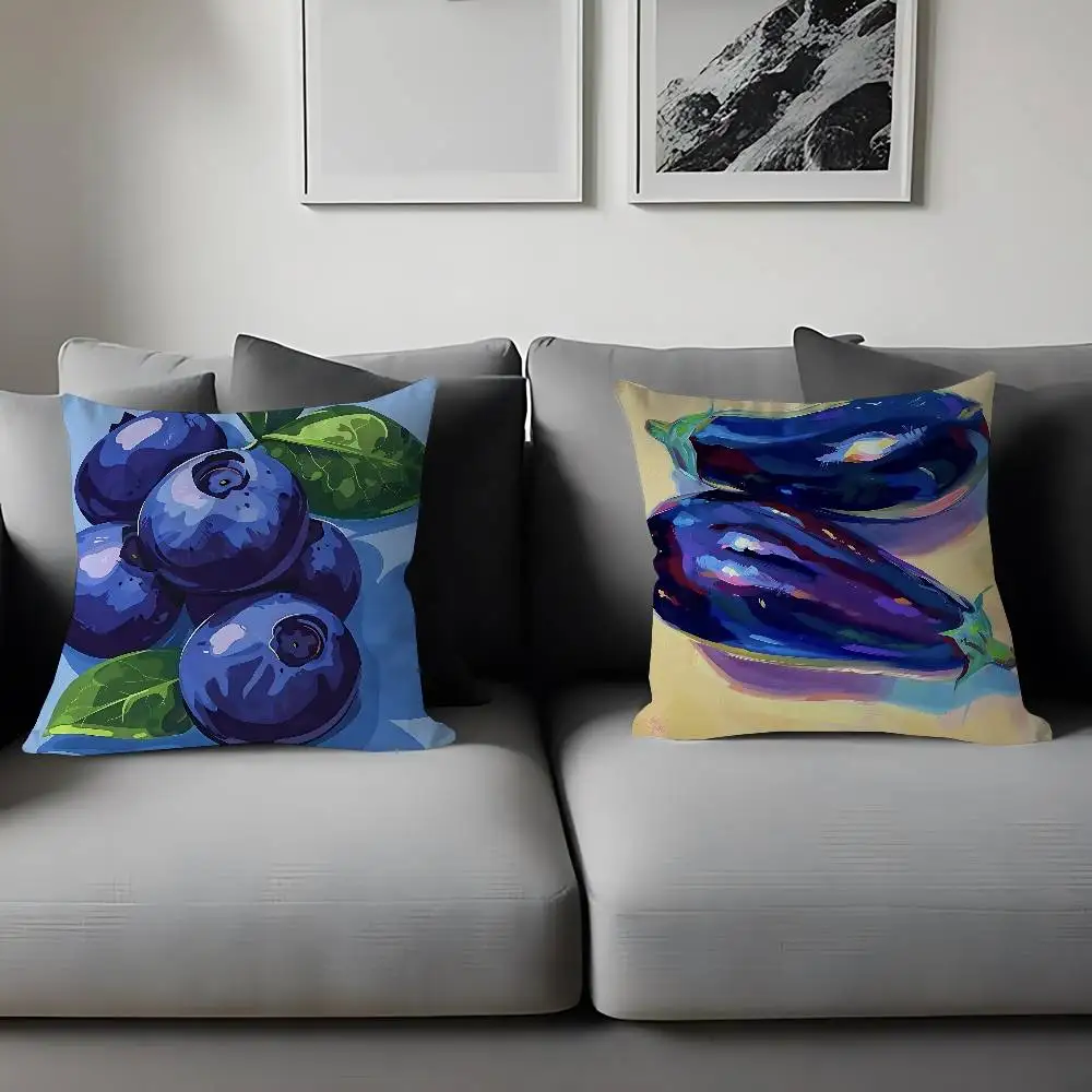 

Наволочка с фруктовым узором, мультяшная наволочка, подарок, чехол для подушки для спальни, дома, дивана, стула, сиденья, декор, наволочка