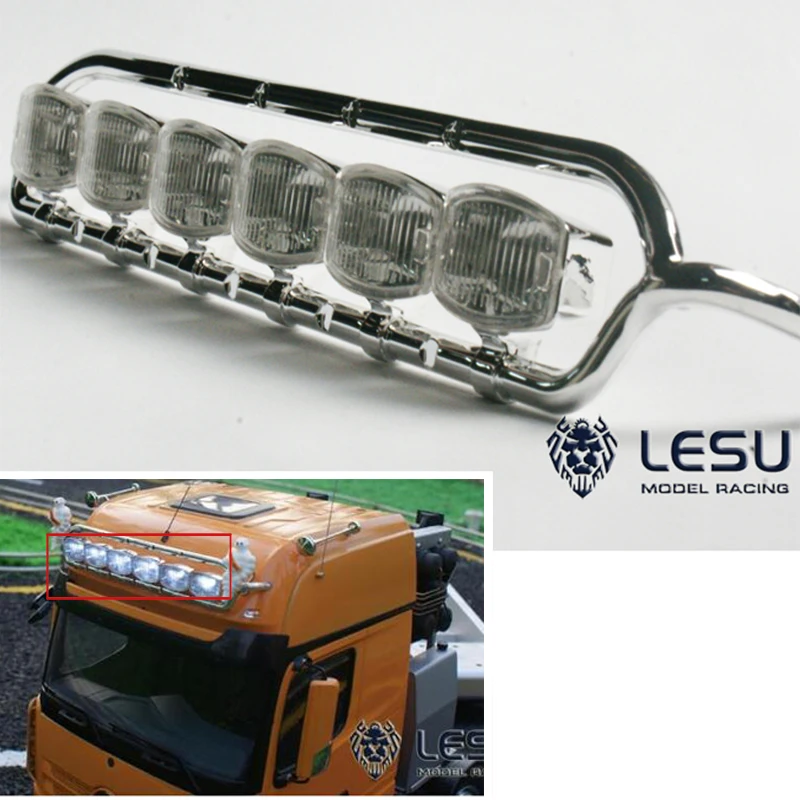 

LESU Spotlights Base for DIY Tamiyay 1/14 RC Tractor Truck Car Accessories Model 1851 Remote Control Toys Th02334-Smt3