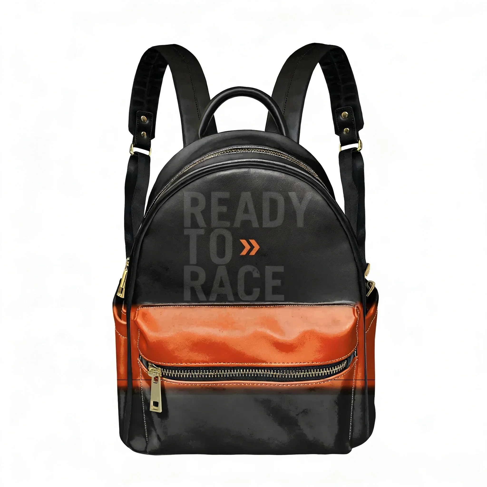 

Ready To Race Backpack Motorsport Rider Women Men Personalized Double Shoulder Bag Business Travel Bookbag Rucksack Gift Daypack