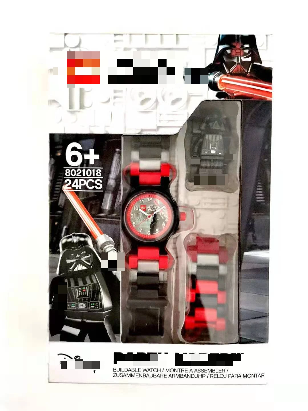 Leggo Stock Children\'s Watch Phantom Ninja Superman Bat Star Wars Woman Assembling Toy