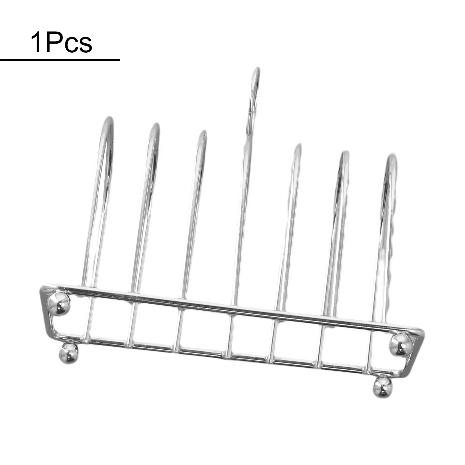 Bread Holder Bread Rack With 6 Slots 1 Pc 14.5*8*7.8cm Erving Dining Stand For Home/restaurant Kitchen Organizer