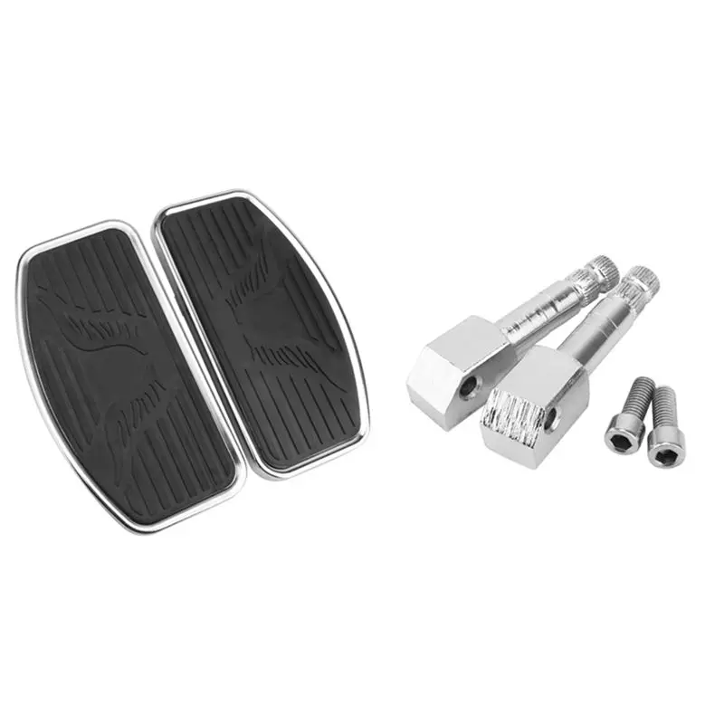 

Classy-Motorcycle Universal Front Foot Rider Driver Footrest Floorboards For Honda VTX V-STAR Drag Star Kawasaki P