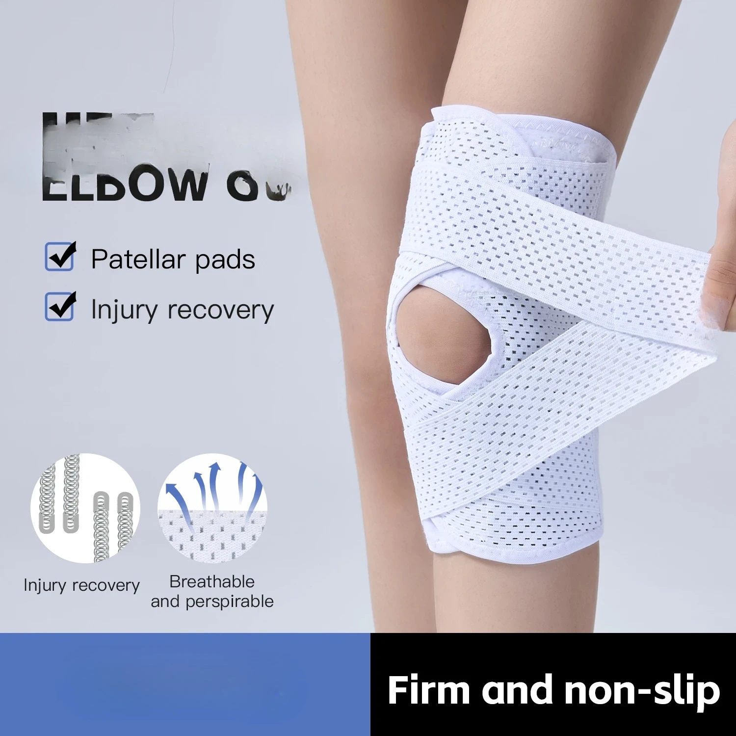 Rodilleras para deportes al aire libre, rodilleras finas de verano para baloncesto, correr, senderismo y otros deportes diarios