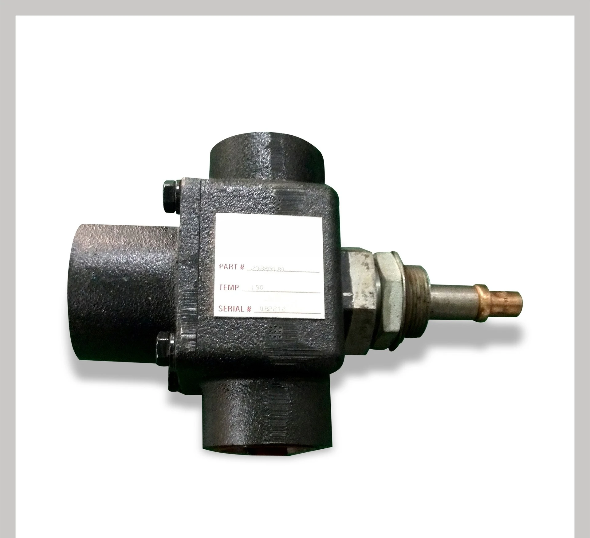 

Temperature control valve assembly 23889181 type valve adjustable adjustable American standard tee
