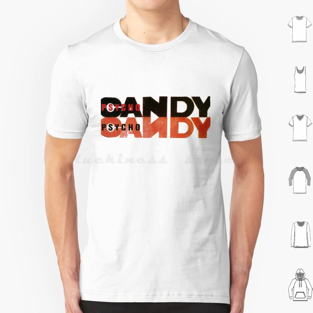 Psychocandy T Shirt Big Size 100% Cotton Psychocandy Jesus And Mary Chain Band Music The Jesus And Mary Chain Songs Jesus