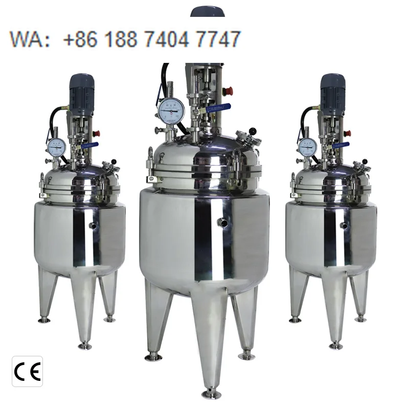 Good Price Stainless Steels Reactor Chemical Experiment