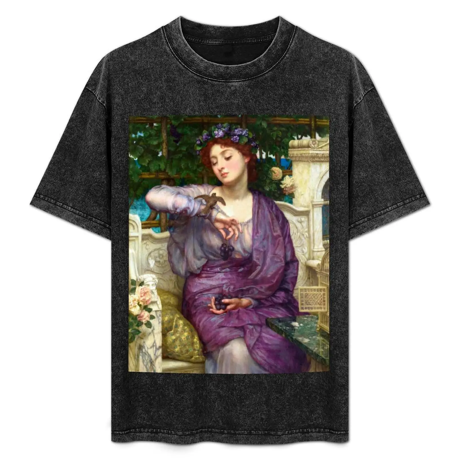 Camiseta Lesbia y su gorrión de Sir John Edward Poynter, camiseta de algodón suave y ligera