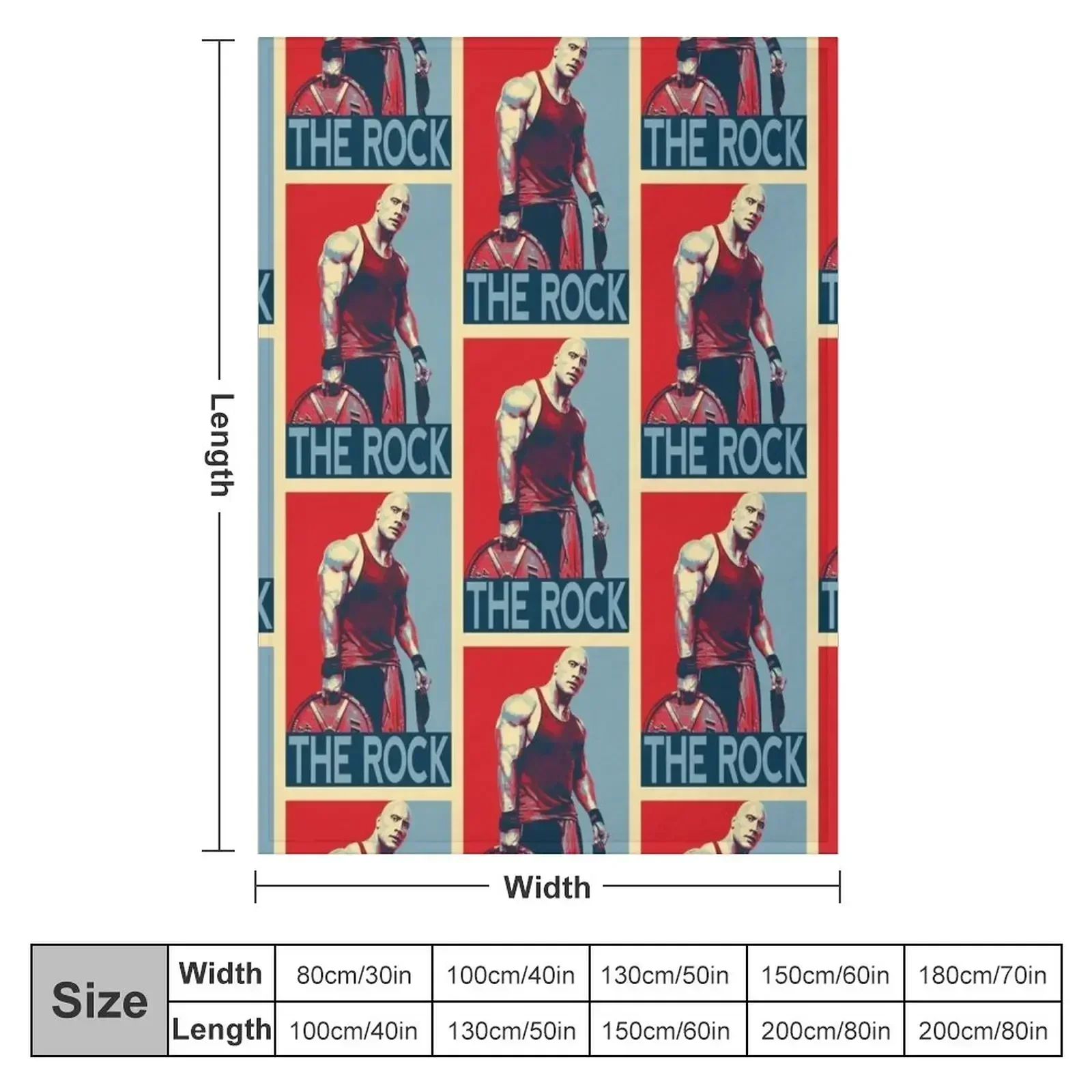 dwayne johnson Throw Blanket Decorative Sofas Extra Large Throw christmas gifts Luxury For Baby Luxury St Blankets