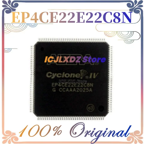 1Pcs New 100% Original EP4CE22E22C8N EP4CE22E22C8 EP4CE22E22 QFP144 In Stock