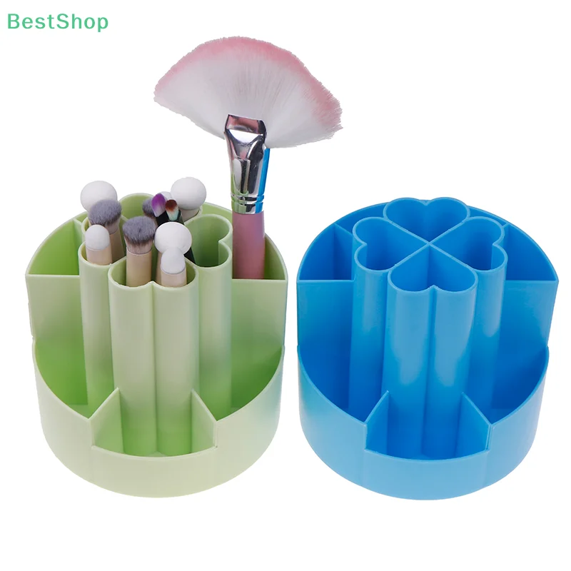 360°Rotating Makeup Organizer Makeup Brush Holder Cosmetic Storage Box Makeup Storage Organizer Pencil Case Lipstick Organizer