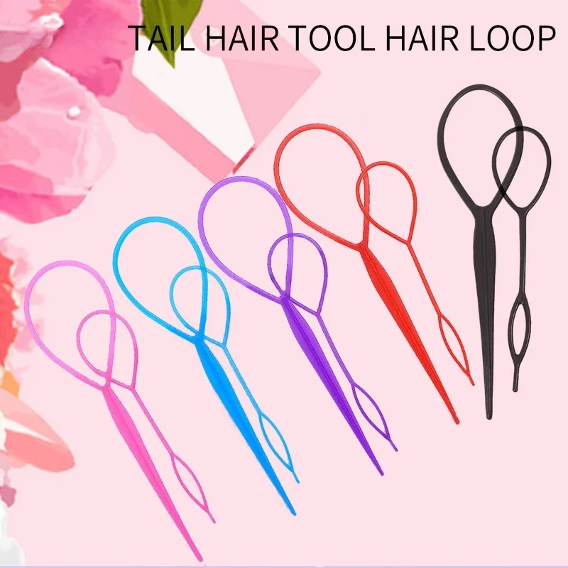 30Pcs Pulling Pin Hair Curling Ball Head Curler Pattern Curly Hair Tool Braided Needle Hair Curler Set Needle