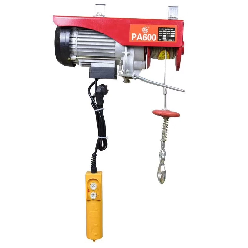 

110V 440 Lbs Lift Electric Hoist Garage Ceiling Crane Overhead with Zinc-Plated Steel Rope