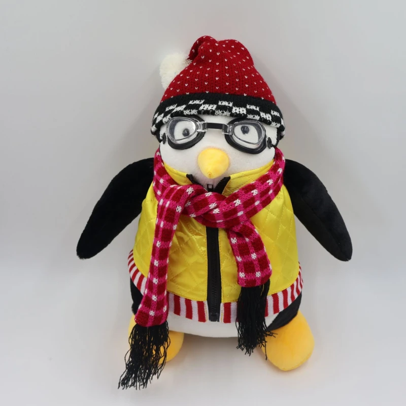 

27/47cm Friends Hugsy Plush Toys Joey's Friend Penguin Dolls Plushie Figure Stuffed Animal Hagi Removable Clothes Gift for Fans