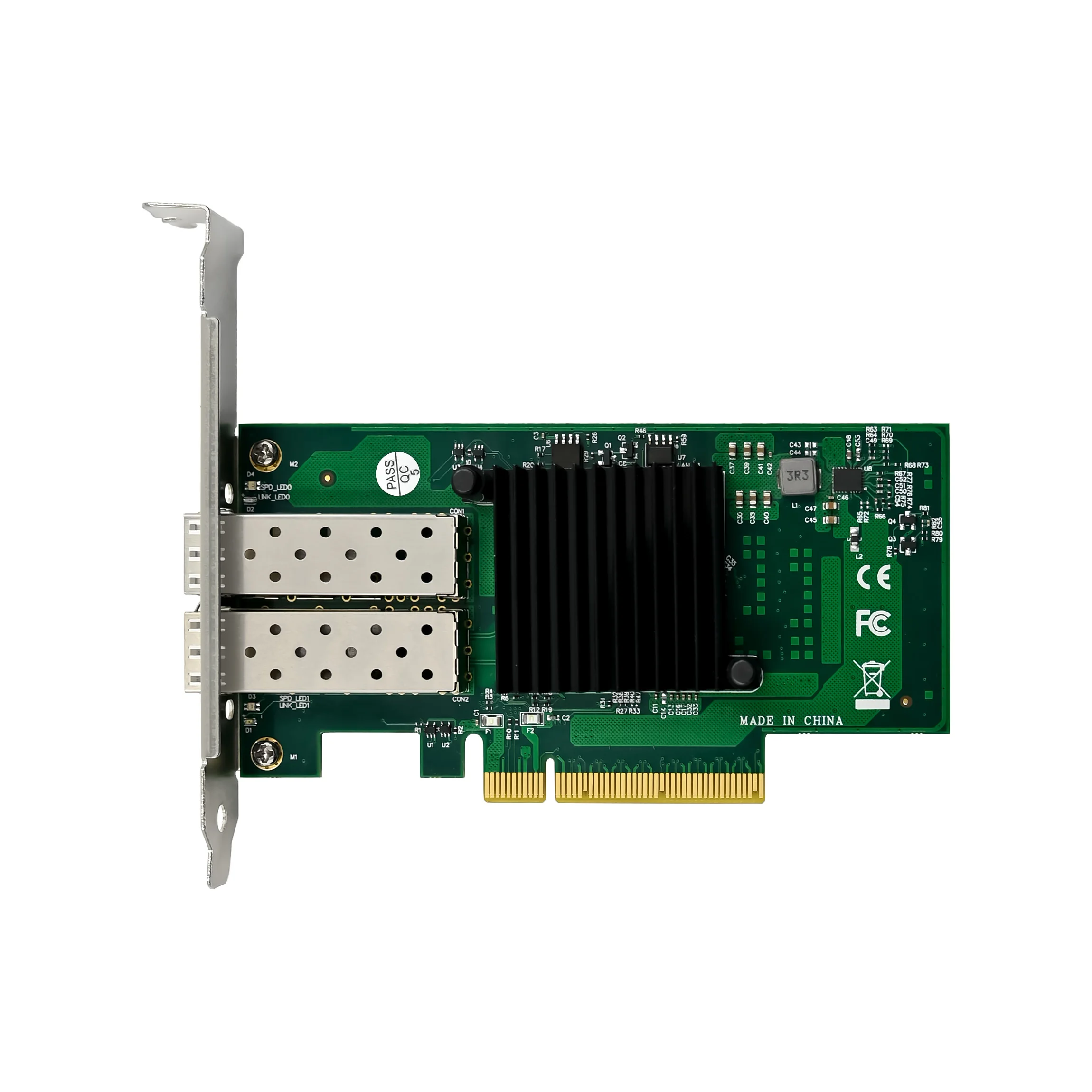 NIC de servidor convergente SUNWEIT ST7327 PCIe X8 X520-DA2 10GbE SFP+