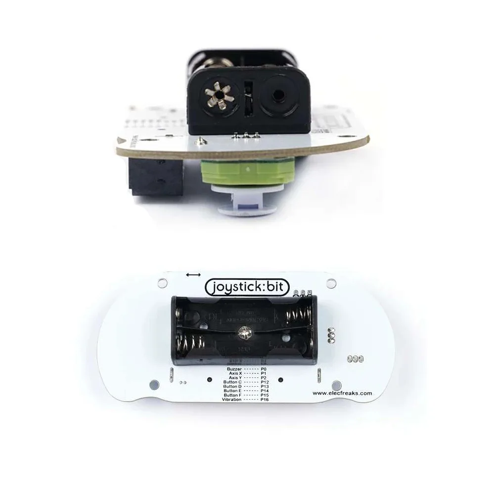ELECFREAKS Micro:bit Joystick elettronico: bit V2 con custodia in acrilico per giochi di telecomando BBC Microbit Board