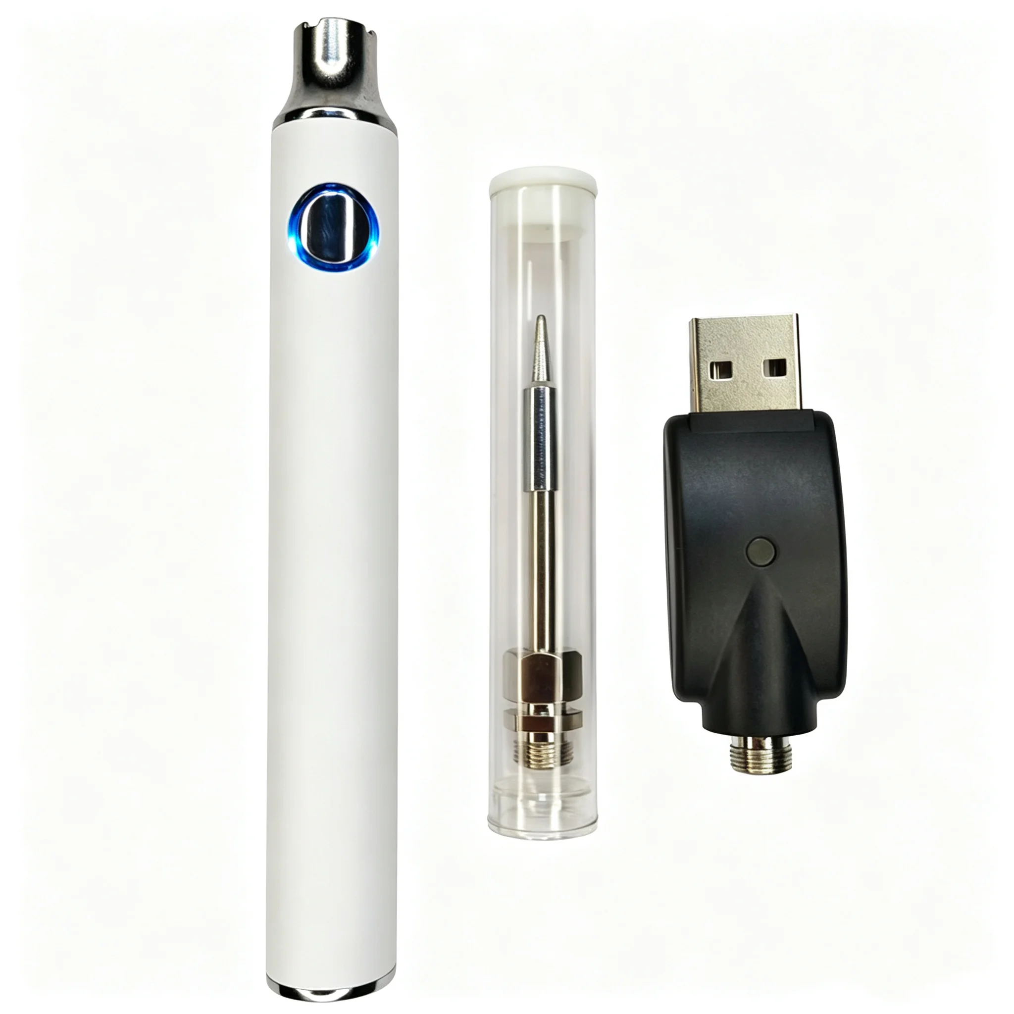 1pcs, 650mAh Solder Repair Tools ，510 Thread DIY Battery Pen Adjustable Voltage Portable Electric Soldering Iron Welding