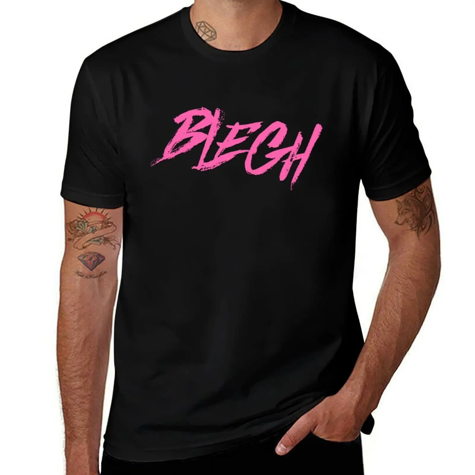 

Blegh T-Shirt t shirt man casual man t shirts cotton mens graphic t shirts T-Shirt