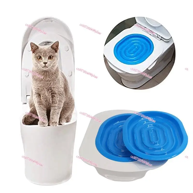 Cat Toilet Trainer  Trainer with Poop To Teach To Go To The Pad Litter Tray