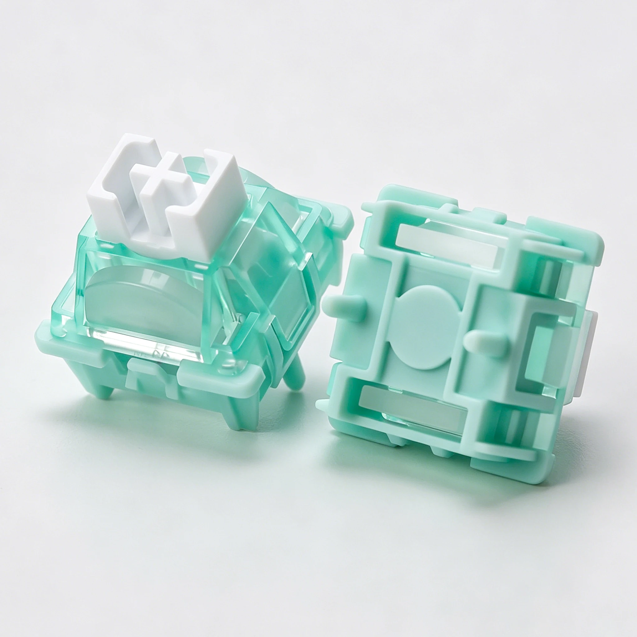 KBDiy Magnetischer Jade Pro Schalter 32gf HIFI Cremige RGB-Schalter Hall-Effekt RT0.001mm für 75% Magnetische Tastatur Gaming POM PC PA66 – Detail 10