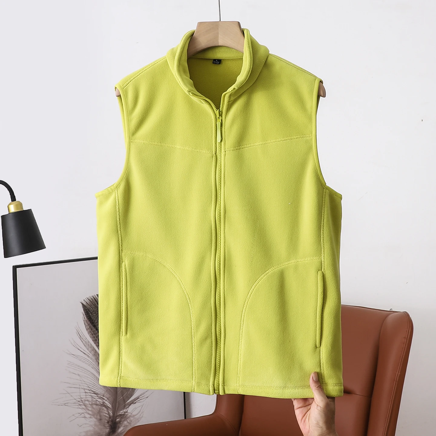 เสื้อกั๊กผ้าฟลีซแบบยูนิเซ็กซ์ - Sherpa Jacket Fleece บทวิจารณ์และราคา