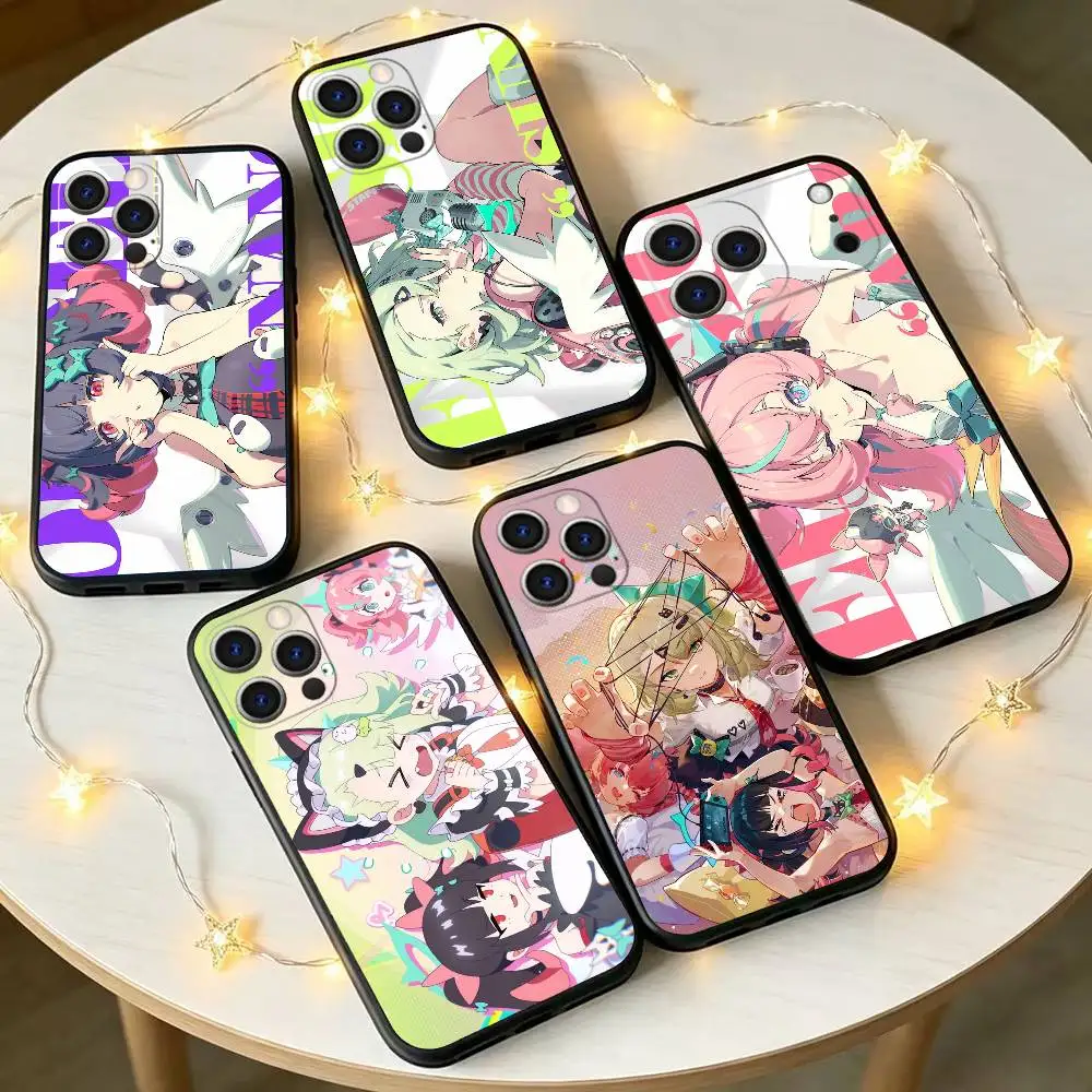 Capa de Silicone Macia Sunna Aria Nangong Yu ZZZ para iPhone 17 16 15 14 13 12 11 X XR Plus Pro Max Plus