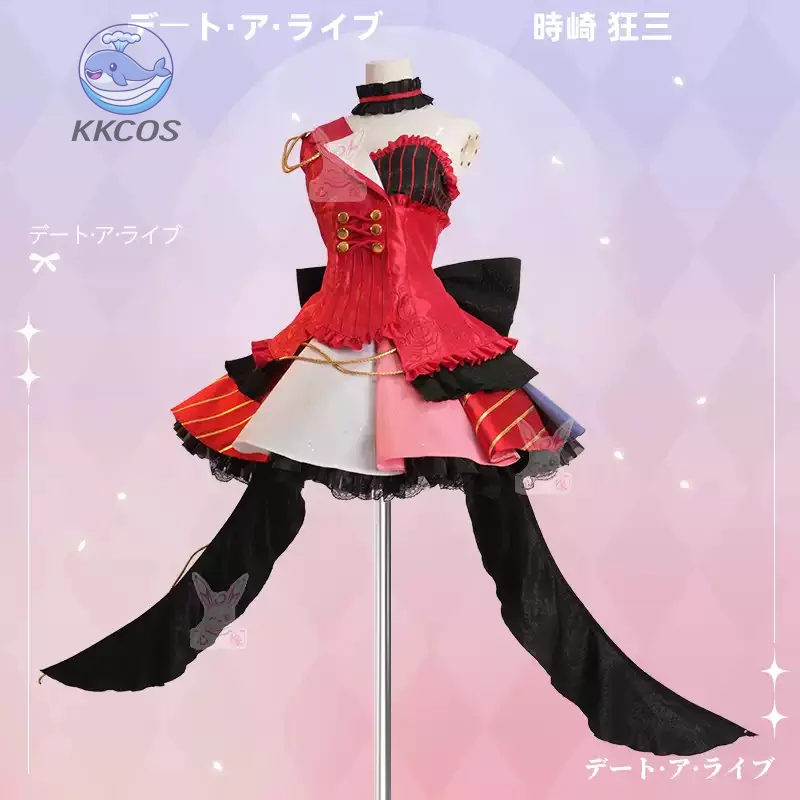 

DATE A LIVEKurumi Tokisaki Idol Outfit Cosplay Costume Halloween Carnival Party Christmas Play Role Clothes Clothing KK Cos