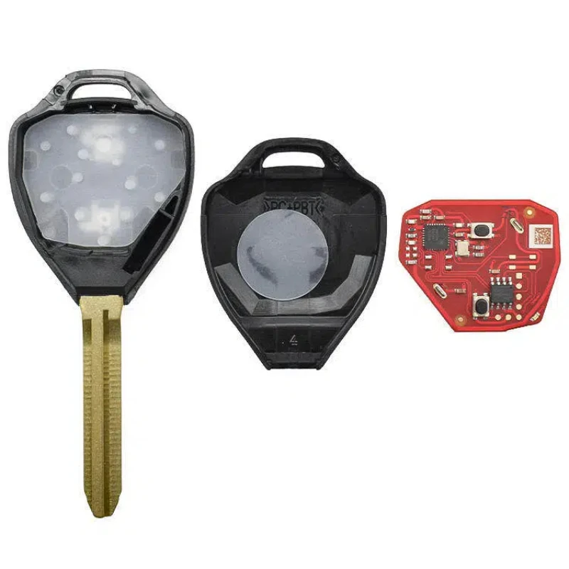 New Xhorse XKTO25EN VVDI Universal Remote Key 2nd Generation for Toyota Type 2 Buttons Wireless Programming Old XKTO05EN