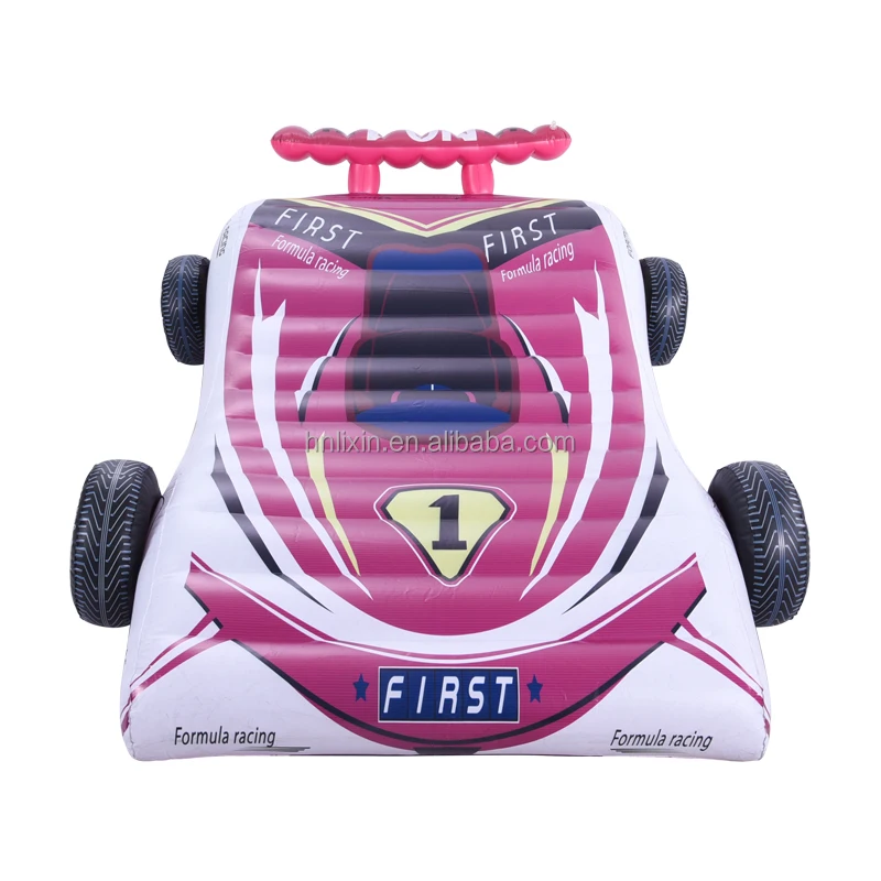 Pool Float Toy for Kids Inflatable Ride on Car Float Bed Seat Water Mattress Inflatable Beach Mattress