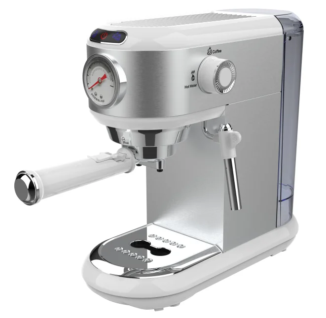 

Italian Household Manual Portable Stainless Steel Cappuccino Restaurant Espresso Coffee Maker