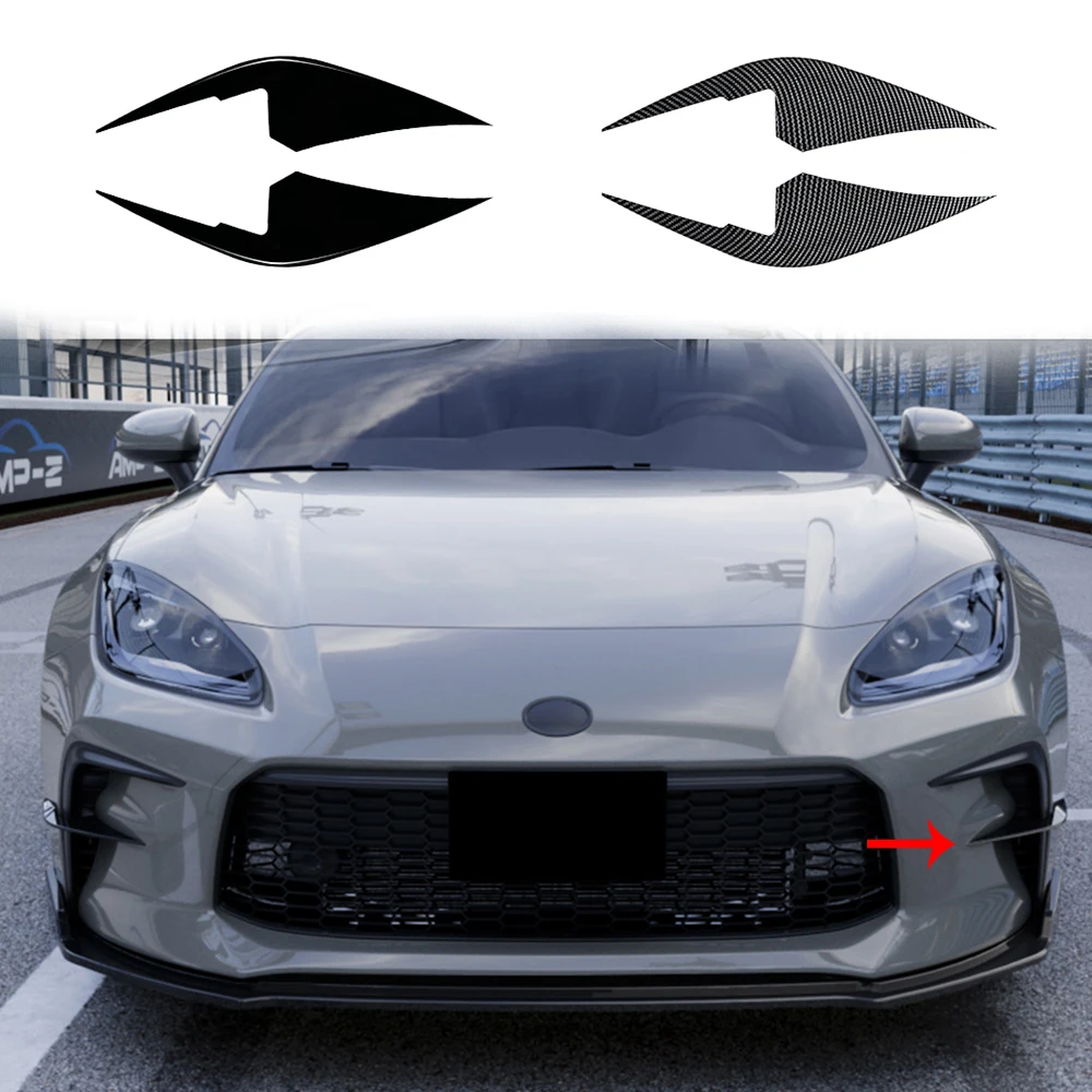 For Toyota GR86 2022+ Car Front Bumper Cover Wind Knife Fog Lamp Trim Blade Trim Light Auto Accessories