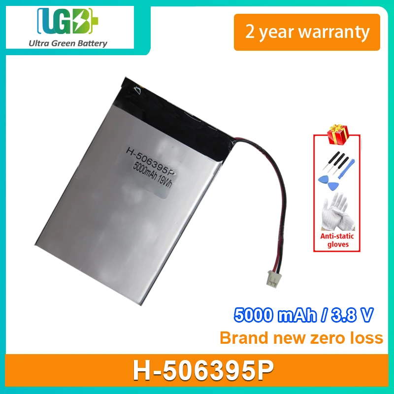 UGB New Laptop Battery For GPD XD H-506395P 2 lines 5000mAh 3.8V 19Wh