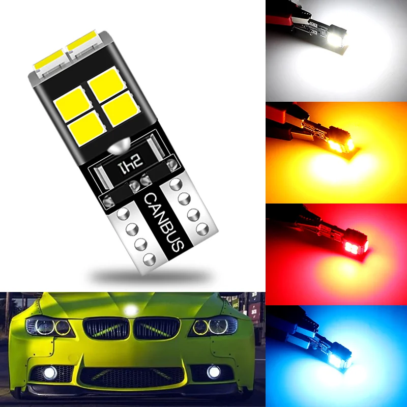 2pcs LED Clearance Light Parking Bulb Lamp W5W T10 194 2825 Canbus For BMW E46 1998-2007 E36 Z3 E36 Z4 E86 E85 3 7 Series