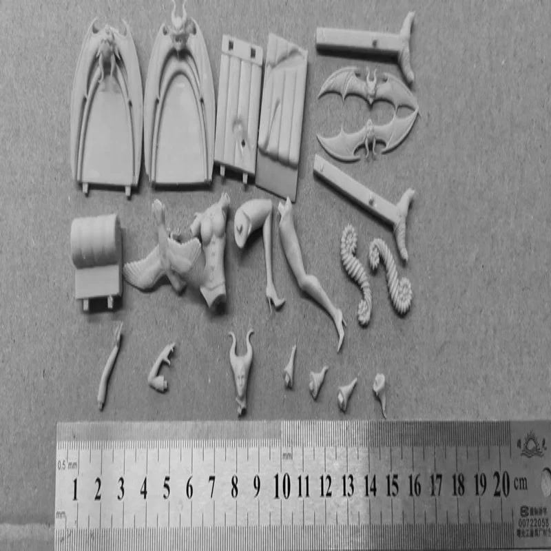 

Масштаб 1/24, 75 мм, фигурка из смолы, сексуальная темная королева, сборная модель, комплект, разобранная и неокрашенная игрушка для 3D-печати