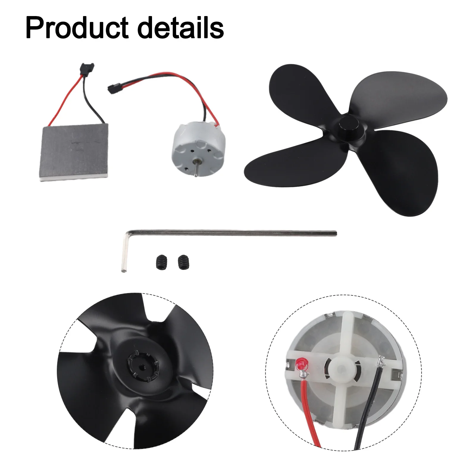 Compatible avec différents modèles, accessoires de ventilateur de cheminée, moteur de ventilateur de cheminée, excellente Performance, taux de Conversion de chaleur élevé