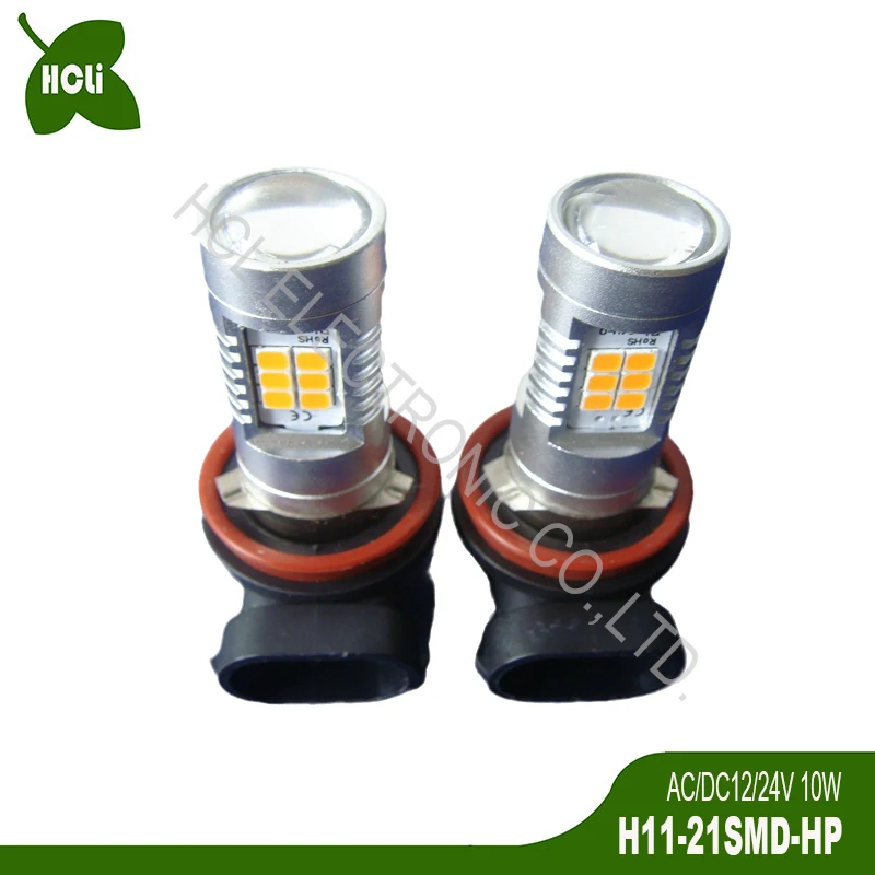 Hot Sales 12/24V 10W H8 H11 9005 9006 HB3 HB4 Car Bulb Led Fog Lamp Low Beam Light DRL Daytime Running Light free shipping 10pcs