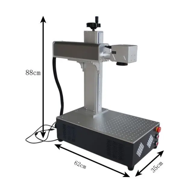 3W 5W 20W 30W 50W Jewelry Silver Gold Brass All-in-one Fiber Laser Coding Machine