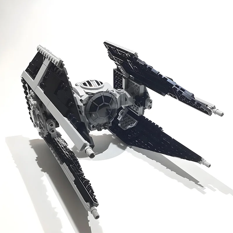 جديد MOC الفضاء التعادل اعتراضية مقاتلة نسخة مستقرة اللبنات نموذج الإمبراطوري Starfighters لتقوم بها بنفسك الطوب مجموعة اللعب الهدايا